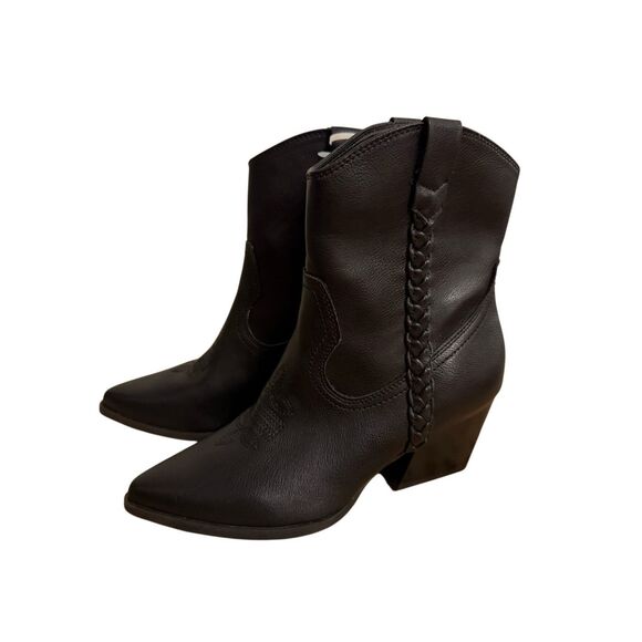 🟢Brand New DV Dolce Vita Kellar Western Pointed Toes Black Boots Size 7 - Picture 4 of 15